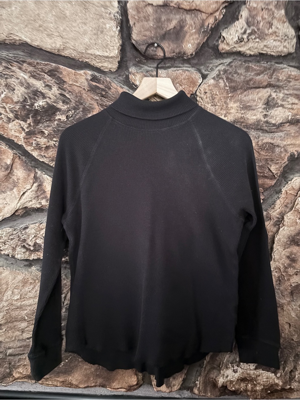 Everlane Waffle Knit Turtleneck